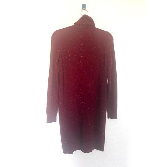 THEORY Turtleneck cashmere Sweater Dress Donegal P/XS - Picture 6 of 6